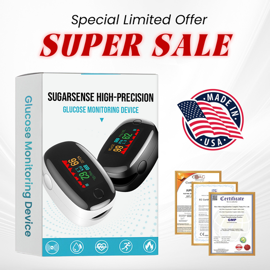 Sugarless High-Precision Glucose Monitoring Device ( BUY 1 GET 1 FREE )
