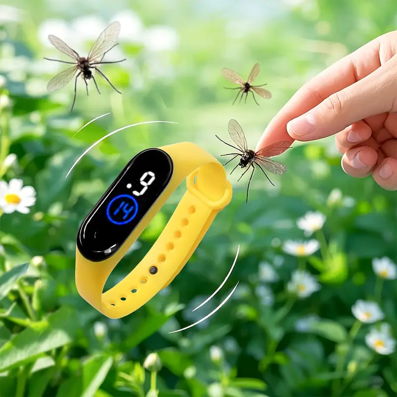 Family Pack Mosquito Repellent Wristband  ( Pack Of 4)