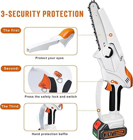 🪚60% off 🪚mini chainsaw cordless 6 inch