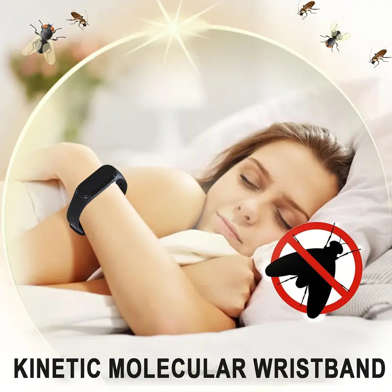 Family Pack Mosquito Repellent Wristband  ( Pack Of 4)