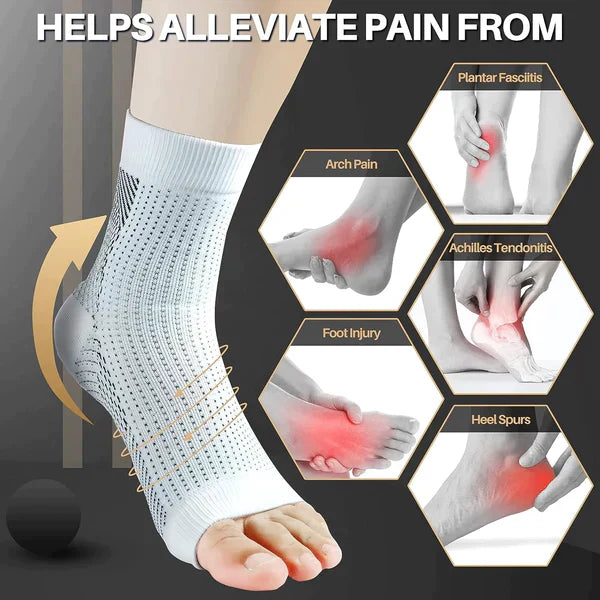 Orthopedic Neuro Socks - Pain/Swelling Healing Socks (Buy 1 Get 1 Pair Free) -  (4.9 ⭐⭐⭐⭐⭐ 16,320 REVIEWS)