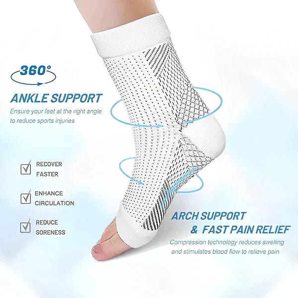 Orthopedic Neuro Socks - Pain/Swelling Healing Socks (Buy 1 Get 1 Pair Free) -  (4.9 ⭐⭐⭐⭐⭐ 16,320 REVIEWS)