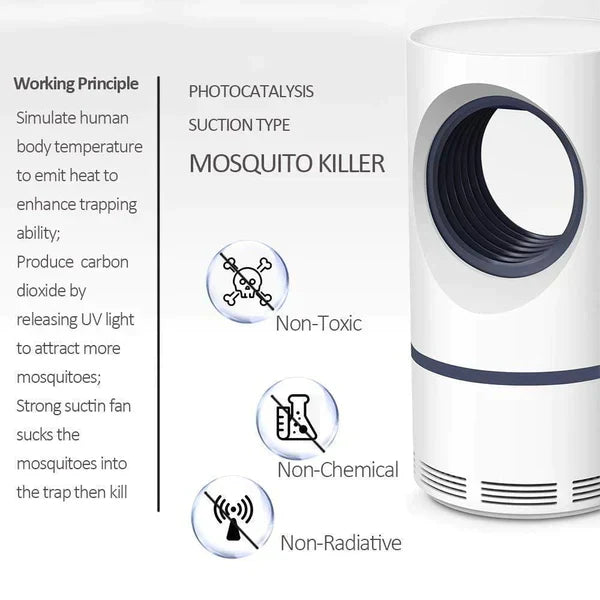 Electronic LED Mosquito Killer Lamp  - (4.9 ⭐⭐⭐⭐⭐ 27,423 Reviews)