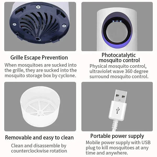 Electronic LED Mosquito Killer Lamp  - (4.9 ⭐⭐⭐⭐⭐ 27,423 Reviews)